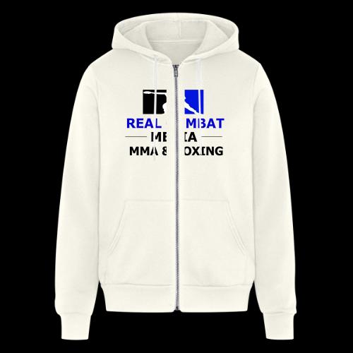 RCM MMA & BOXING Blue Logo - Unisex Full Zip Hoodie