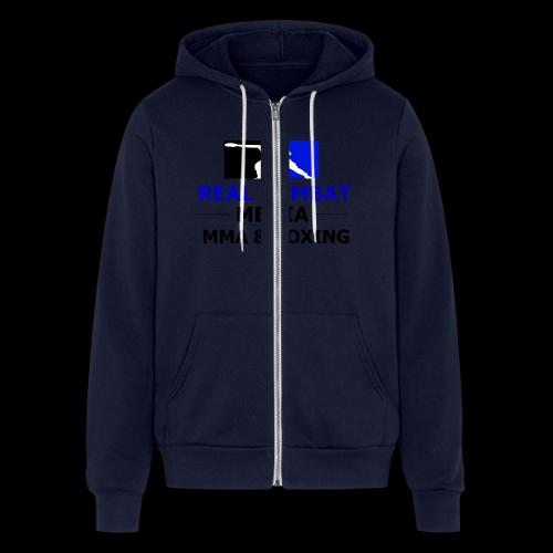 RCM MMA & BOXING Blue Logo - Unisex Full Zip Hoodie