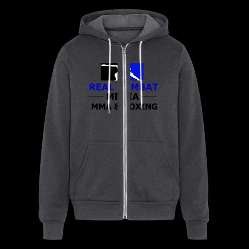 RCM MMA & BOXING Blue Logo - Unisex Full Zip Hoodie