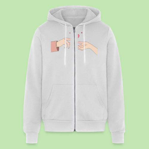 Valentine’s Touch - Unisex Full Zip Hoodie