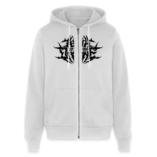 Teeth Of The Divine Logo BLACK - Unisex Full Zip Hoodie