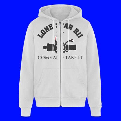 Lone Star BJJ - Come and Take It - Black and Red - Unisex Full Zip Hoodie