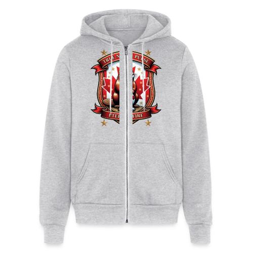 Canada Beaver Crest T-Shirt, Pride Badge Gift - Unisex Full Zip Hoodie