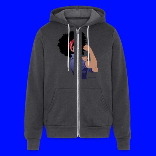 Naturally revolutionary we can do it - Unisex Full Zip Hoodie