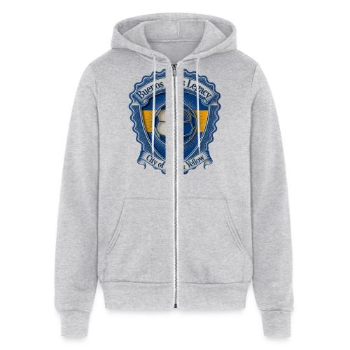 Buenos Aires Legacy T Shirt, Soccer City Pride Gif - Unisex Full Zip Hoodie