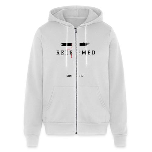 Redeemed by the blood of Jesus - Ephesians 1:7 - Unisex Full Zip Hoodie