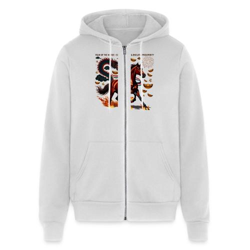 Year of the Horse Victory T Shirt, Lunar New Year - Unisex Full Zip Hoodie
