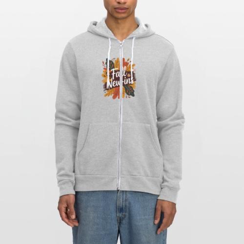 Fall New-Ins Autumn Leaves Acorn Seasonal Outfit - Unisex Full Zip Hoodie