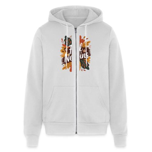 Fall New-Ins Autumn Leaves Acorn Seasonal Outfit - Unisex Full Zip Hoodie
