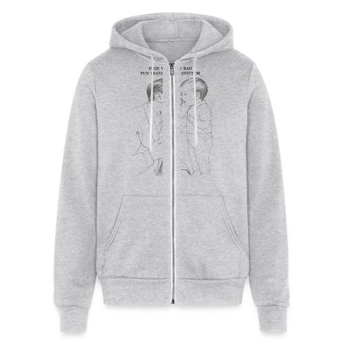 Dad Joke Blueprint T-Shirt - Unisex Full Zip Hoodie