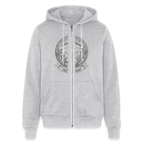 Festive Snowman T-Shirt - Unisex Full Zip Hoodie