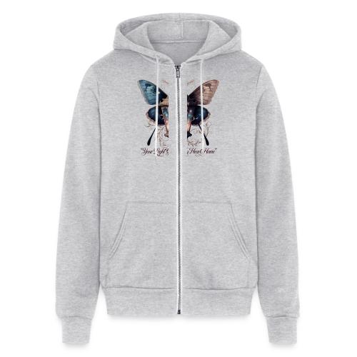 Guiding Light Eternal Flame Lantern Romance Gifts - Unisex Full Zip Hoodie