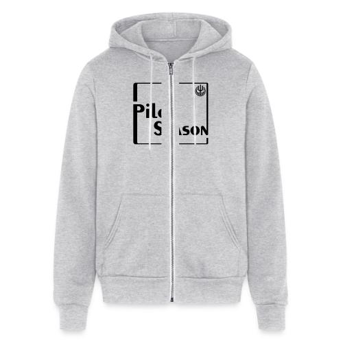Pilot Season - Black - Unisex Full Zip Hoodie