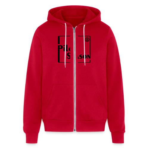 Pilot Season - Black - Unisex Full Zip Hoodie