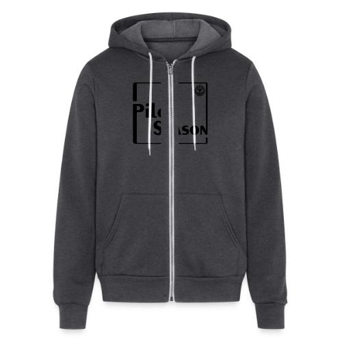Pilot Season - Black - Unisex Full Zip Hoodie