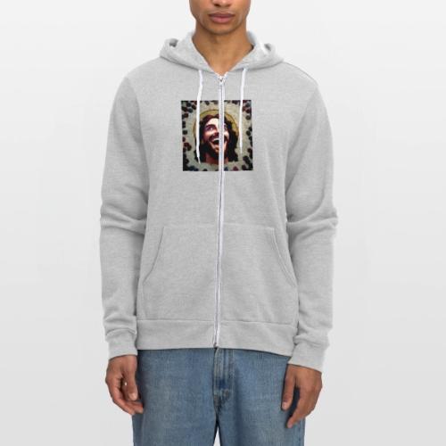 Jesus loves you berry much - Unisex Full Zip Hoodie