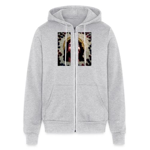 Jesus loves you berry much - Unisex Full Zip Hoodie