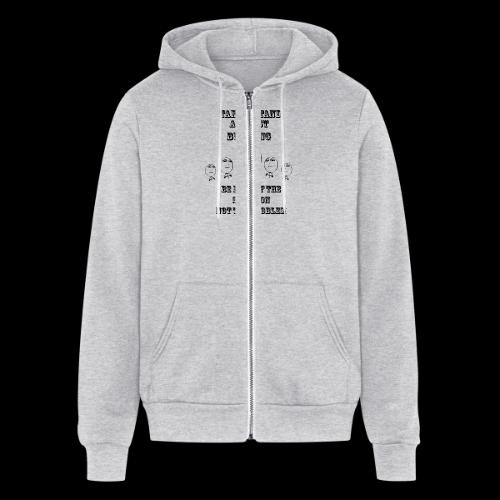 STAND AGAINST BULLYING - BLACK PRINT - Unisex Full Zip Hoodie