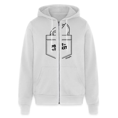 Pocket Pokket - Unisex Full Zip Hoodie