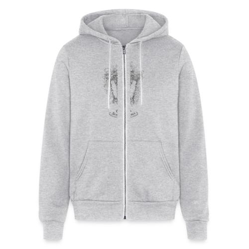 Victorian Lantern T-Shirt - Unisex Full Zip Hoodie