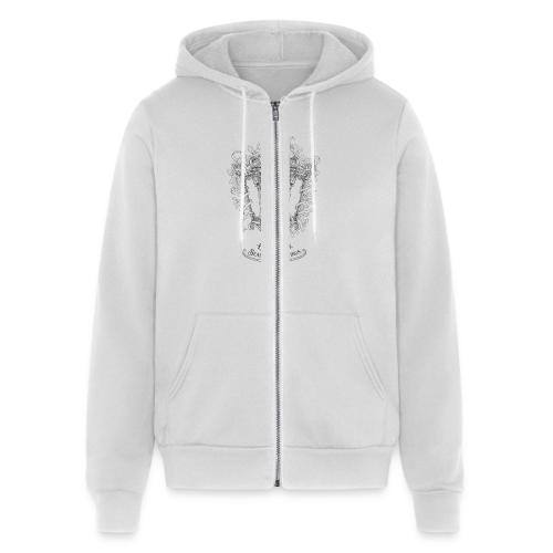 Victorian Lantern T-Shirt - Unisex Full Zip Hoodie