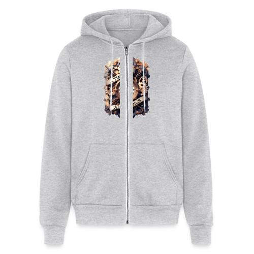 Ornate Clockwork T-Shirt - Unisex Full Zip Hoodie