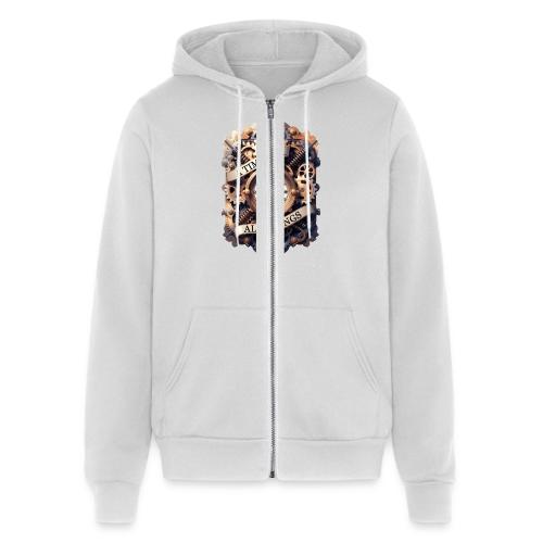 Ornate Clockwork T-Shirt - Unisex Full Zip Hoodie
