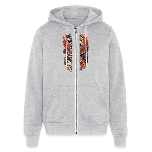 Phoenix New Year T-Shirt - Unisex Full Zip Hoodie