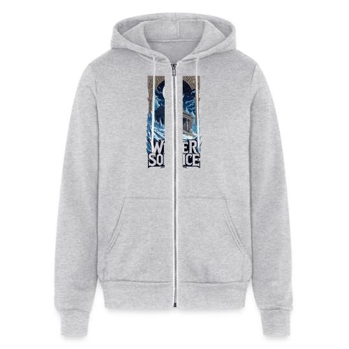 Winter Solstice Temple T-Shirt - Unisex Full Zip Hoodie