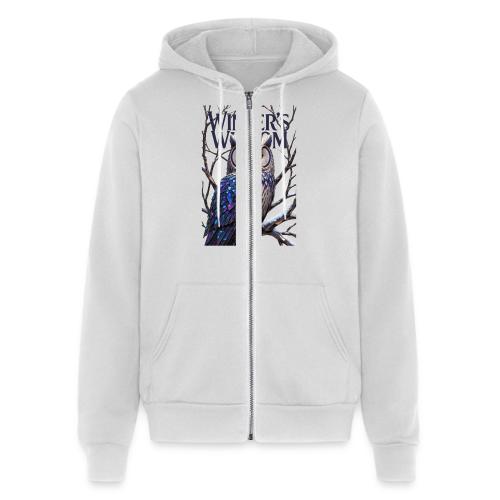 Crystalized Forest Owl T-Shirt - Unisex Full Zip Hoodie