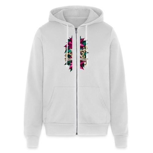 Queen of the Solstice Poinsettia T-Shirt - Unisex Full Zip Hoodie