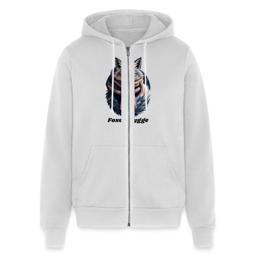 Hygge Ember Fox T-Shirt - Unisex Full Zip Hoodie