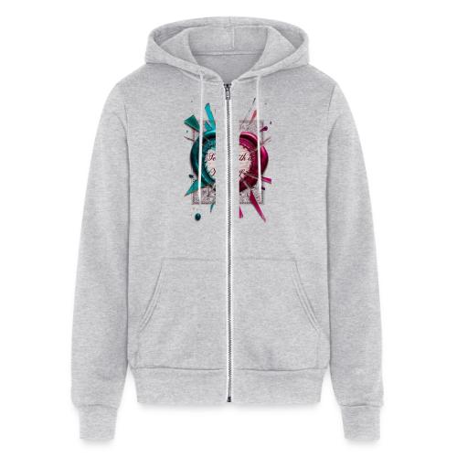 Sealed with a Kiss-Off T-Shirt - Unisex Full Zip Hoodie