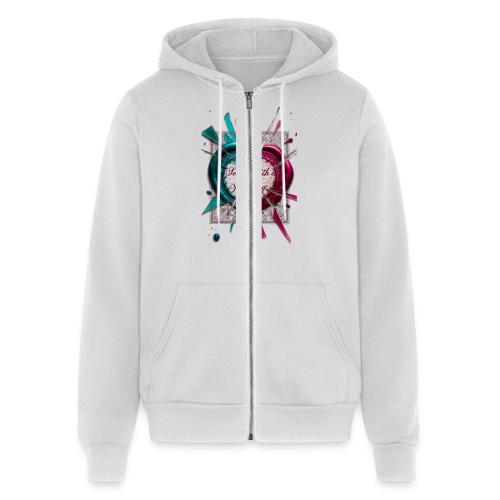 Sealed with a Kiss-Off T-Shirt - Unisex Full Zip Hoodie