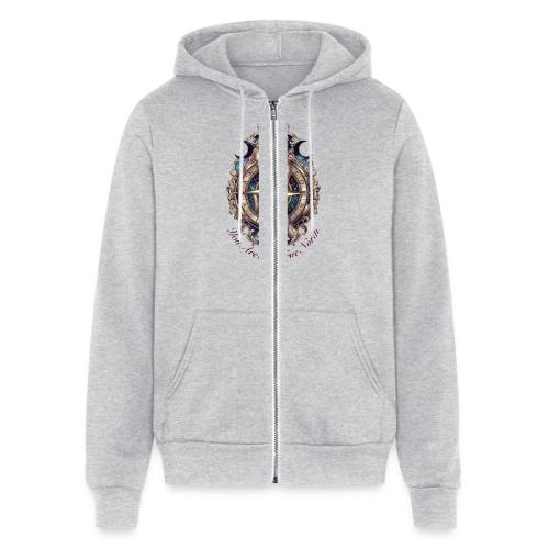 You Are My True North Celestial Compass T-Shirt - Unisex Full Zip Hoodie