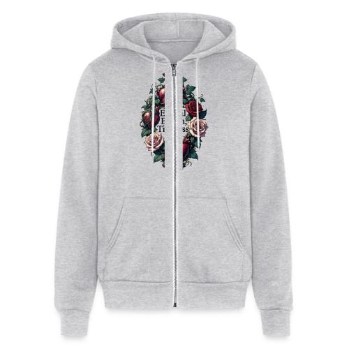 Eternal Bloom Timeless Love Entwined Hearts T-Shir - Unisex Full Zip Hoodie