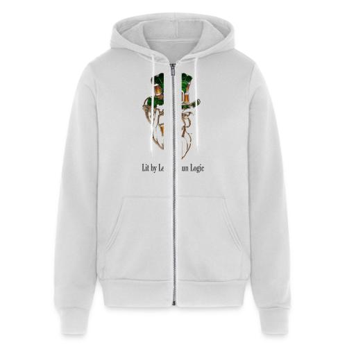 Leprechaun Lantern Mischief T-Shirt - Unisex Full Zip Hoodie