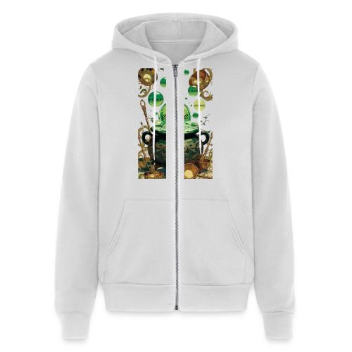 Emerald Excuses Cauldron Graphic Tee - Unisex Full Zip Hoodie