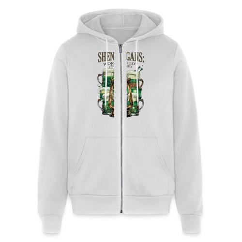 Worth a Shot Lantern Toast Graphic Tee - Unisex Full Zip Hoodie