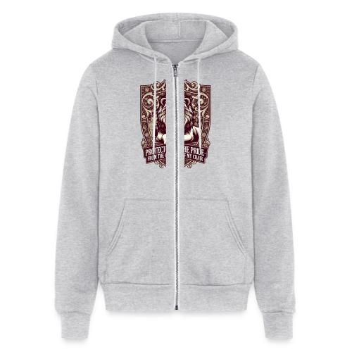 Protector of the Pride T Shirt, Sarcastic Dad Gif - Unisex Full Zip Hoodie