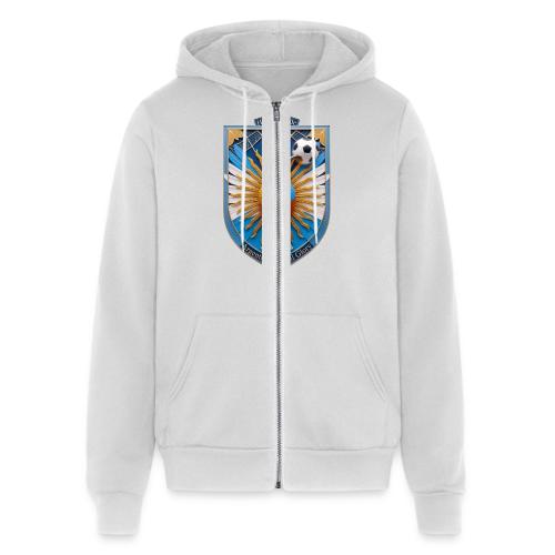 Argentina Hornero Soccer T Shirt, Football Gift - Unisex Full Zip Hoodie