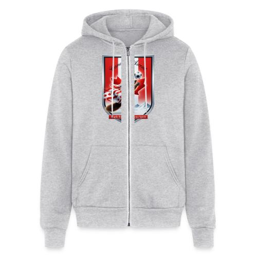 Canada Beaver Ascent T-Shirt, Canadian Pride Gift - Unisex Full Zip Hoodie