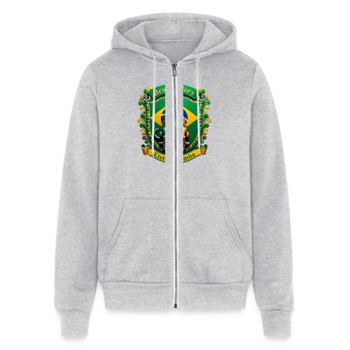 Brazil Jaguar Glory Tee, Brazilian Pride Gift - Unisex Full Zip Hoodie