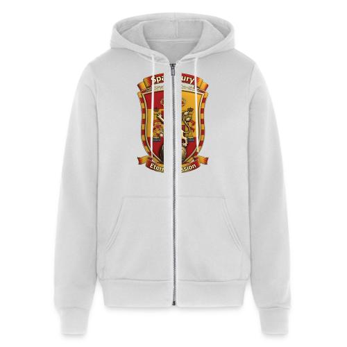 Spain Lion Fury T-Shirt, Spanish Crest Gift - Unisex Full Zip Hoodie