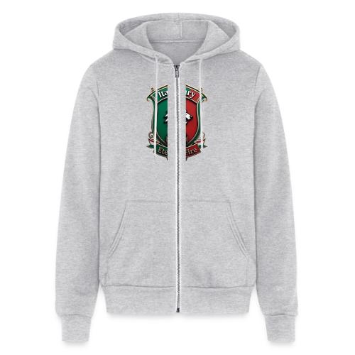 Italy heritage Wolf Fury Tee, Pride Badge Gift - Unisex Full Zip Hoodie