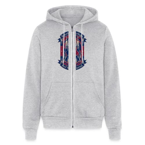 Barcelona Red Heritage T Shirt, Barsa fan Gift - Unisex Full Zip Hoodie