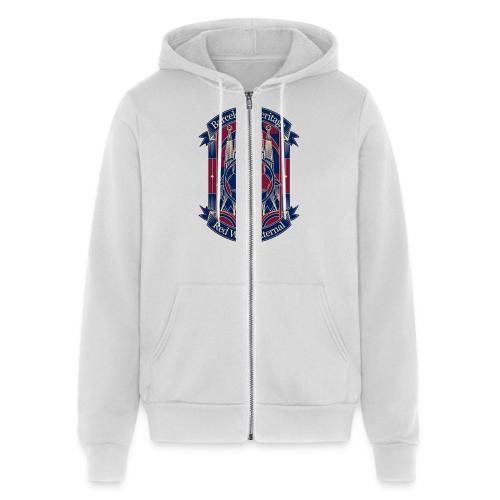 Barcelona Red Heritage T Shirt, Barsa fan Gift - Unisex Full Zip Hoodie