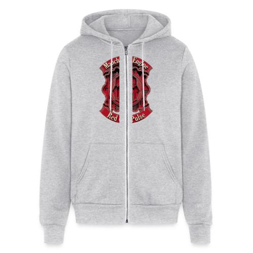 Red Manchester T Shirt, Red Soccer City Pride Gift - Unisex Full Zip Hoodie