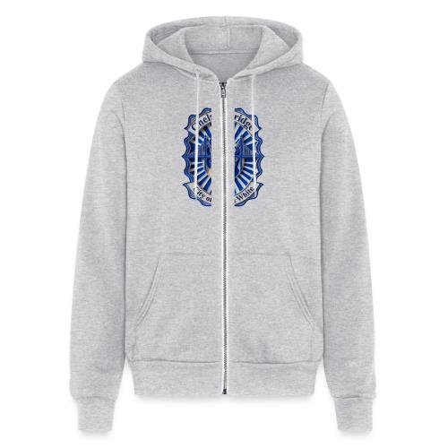 Chelsea Blue Bridge T Shirt, Soccer Fan Gift - Unisex Full Zip Hoodie