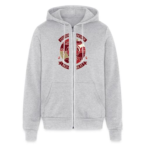 Liverpool Anchor T Shirt, Soccer City Pride Gift - Unisex Full Zip Hoodie